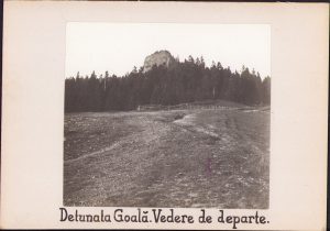 Detunata Goală Vedere de departe, fotografie de Emmanuel de Martonne, 1921