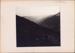 Borăscu și Valea Lăpușnic Retezat, fotografie de Emmanuel de Martonne, 1921