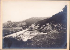 Cetatea Șoimoș, Lipova, fotografie din timpul excursiei universitare din 1921 de la Cluj