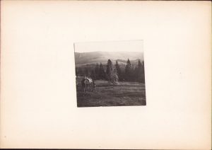Munții Apuseni Vărășoaia spre Cârligata, fotografie de Emmanuel de Martonne, 1921