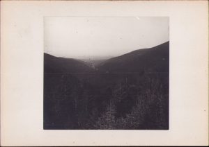 Oravița vedere din amonte, fotografie de Emmanuel de Martonne, 1921