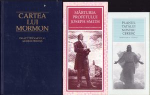 Cartea lui Mormon, un alt testament al lui Isus Hristos, 1998, plus 2 broșuri