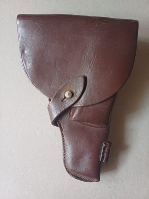 Toc din piele maro pentru pistol Tokarev