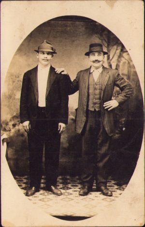 Emigrant român în America, început de secol al XX-lea
