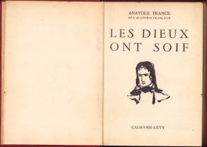 Les dieux ont soif par Anatole France