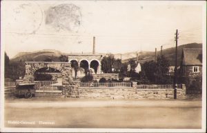Klafeld Geisweid Ehrenmal postcard circulated Hermannstadt