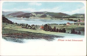 Titisee im bad Schwarzwald uncirculated