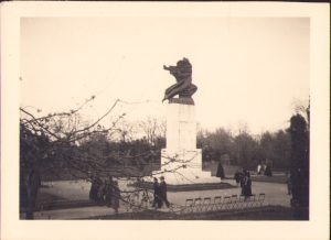Beograd Serbia Spomenik zahvalnosti Francuskoj 1930's photo