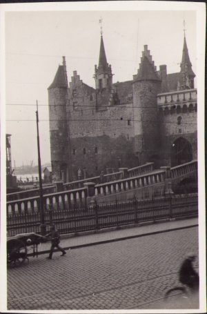 Anvers, ancien bourg du Steen 1930's photo