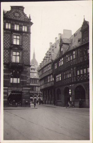 Frankfurt am Main, Haus Frauenstein am Römer 1930's photo