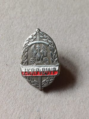 Insignă veteran de război al celui de-al Doilea Război Mondial, Polonia, Związek Kombatantów Rzeczypospolitej Polskiej i Byłych Więźniów Politycznych, ZKRPiBWP