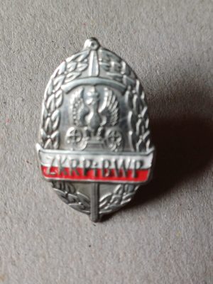 Insignă veteran de război al celui de-al Doilea Război Mondial, Polonia, Związek Kombatantów Rzeczypospolitej Polskiej i Byłych Więźniów Politycznych, ZKRPiBWP