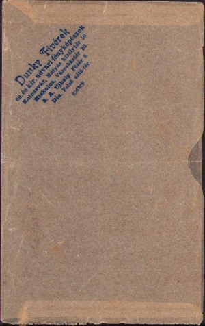Plic pentru fotografie Dunky Fivérek, Cluj, ante 1918