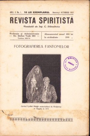 Revista Spiritistă, 1/1927