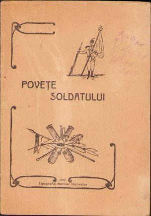 Povețe soldatului, 1913, Tipografia Marelui Stat Major
