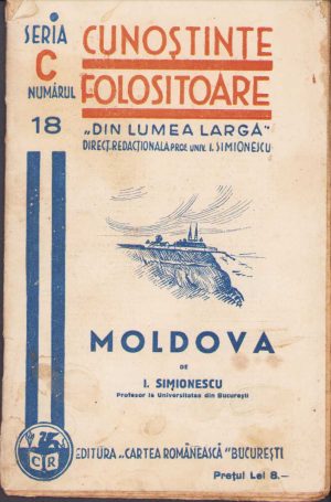 Moldova de I Simionescu, 1939