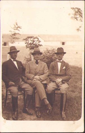Petre Spânul, director al Hergheliei de Stat Bonțida, 1929, studio Gárdi, Cluj