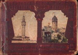 Souvenir de Constantinople, editeur Max Fruchtermann, Constantinople, used condition