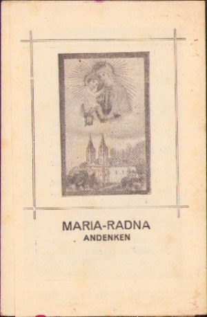 Maria Radna Andenken