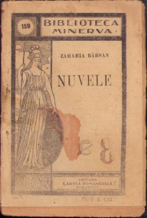 Nuvele de Zaharia Bârsan, 1923, Biblioteca Minerva