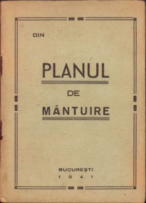 Din planul de mântuire, 1941, Asociația Creștinilor după Evanghelie, București