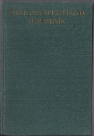 Über das Spezifische der Musik von Zofia Lissa, 1957