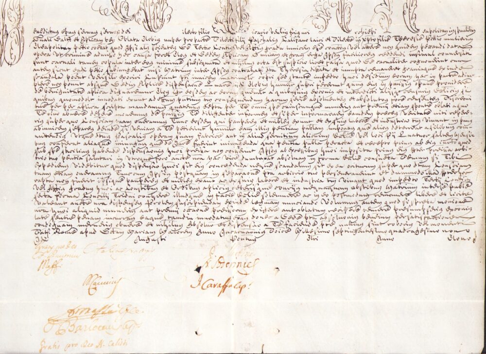 Bulă papală, Papa Benedict al XIV-lea, 1749, Anticariat Historiarum