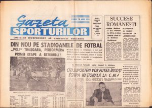 Gazeta Sporturilor, 26 februarie 1990