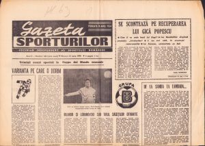 Gazeta Sporturilor, 13 martie 1990