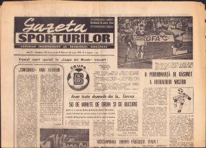 Gazeta Sporturilor, 20 iunie 1990, Coppa del Mondo