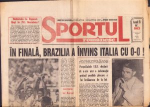 Sportul, 19 iulie 1994, Brazilia campioană mondială World Cup 94