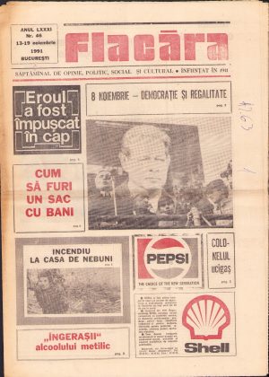 Flacăra, 13-19 noiembrie 1991