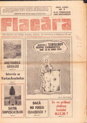 Flacăra, 6-12 februarie 1991