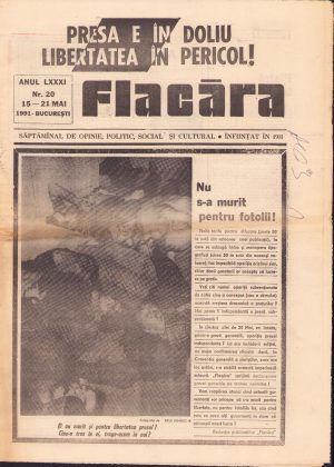 Flacăra, 15-21 mai 1991