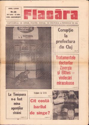 Flacăra, 26 iunie - 2 iulie 1991
