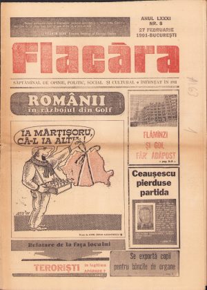 Flacăra, 27 februarie 1991