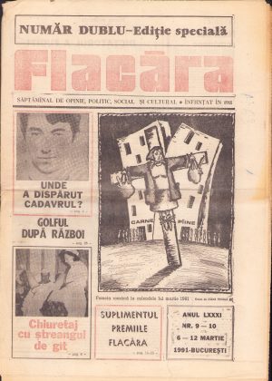 Flacăra, 6-12 martie 1991, ediție specială, număr dublu