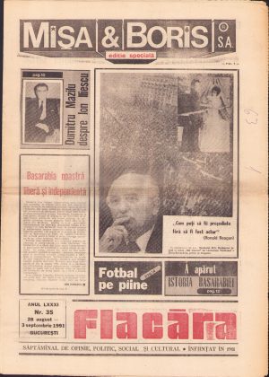 Flacăra, 28 august - 3 septembrie 1991, ediție specială