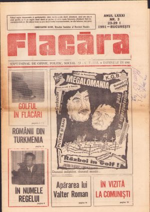 Flacăra, 23-29 ianuarie 1991