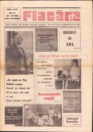 Flacăra, 19-25 iunie 1991