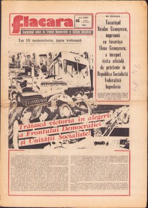 Flacăra, 13 noiembrie 1987