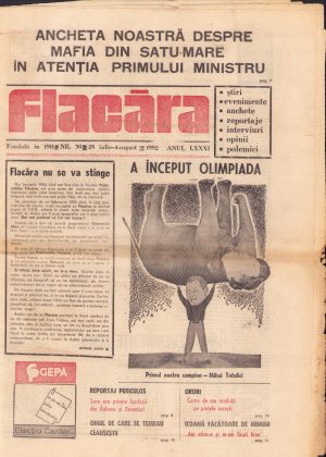 Flacăra, 29 iulie - 4 august 1992
