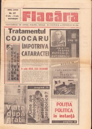 Flacăra, 3-9 iulie 1992