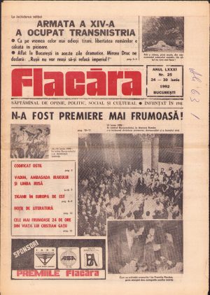 Flacăra, 24-30 iunie 1992