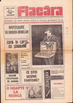 Flacăra, 26 februarie - 3 martie 1992