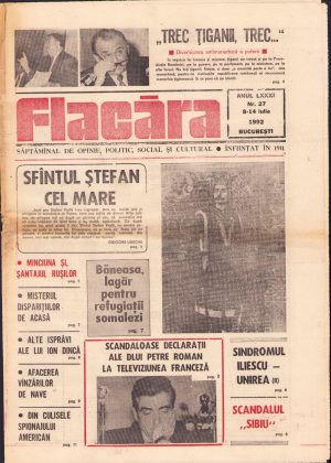 Flacăra, 8-14 iulie 1992