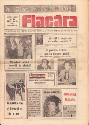 Flacăra, 25-31 martie 1992