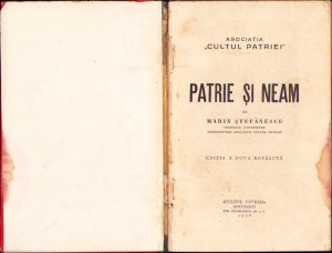 Patrie și Neam de Marin Ștefănescu, 1928