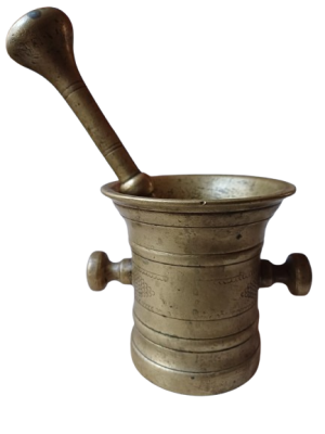 Mojar din alamă, cu pistil
