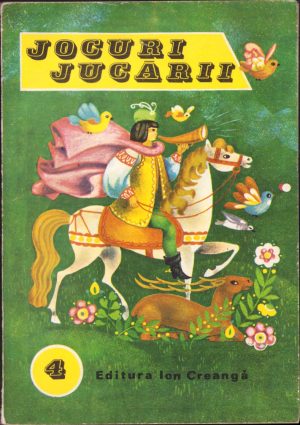 Jocuri, jucării nr 4, 1982, carte de colorat